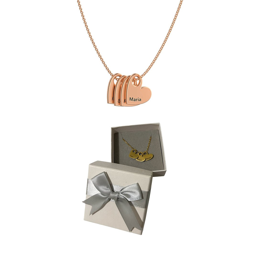 Colgante Corazones Amor Eterno