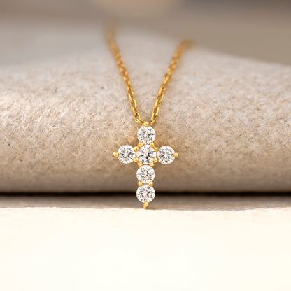 Sparkling Cross Necklace