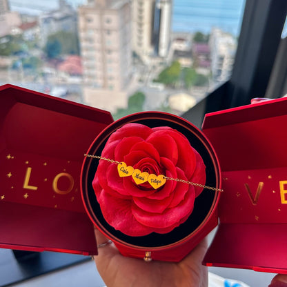 Collar Corazón Personalizado con Nombres