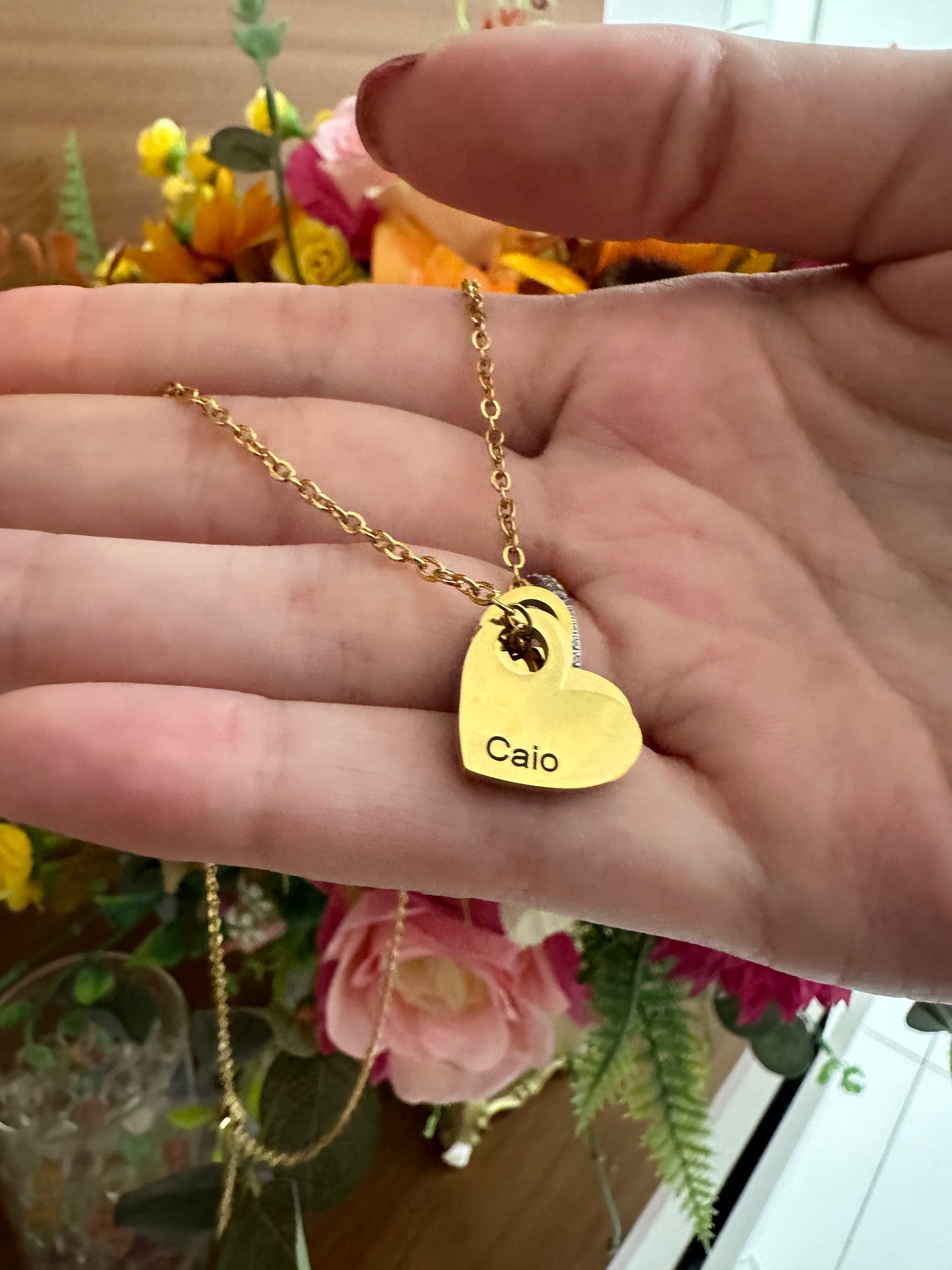 Colgante Corazones Amor Eterno