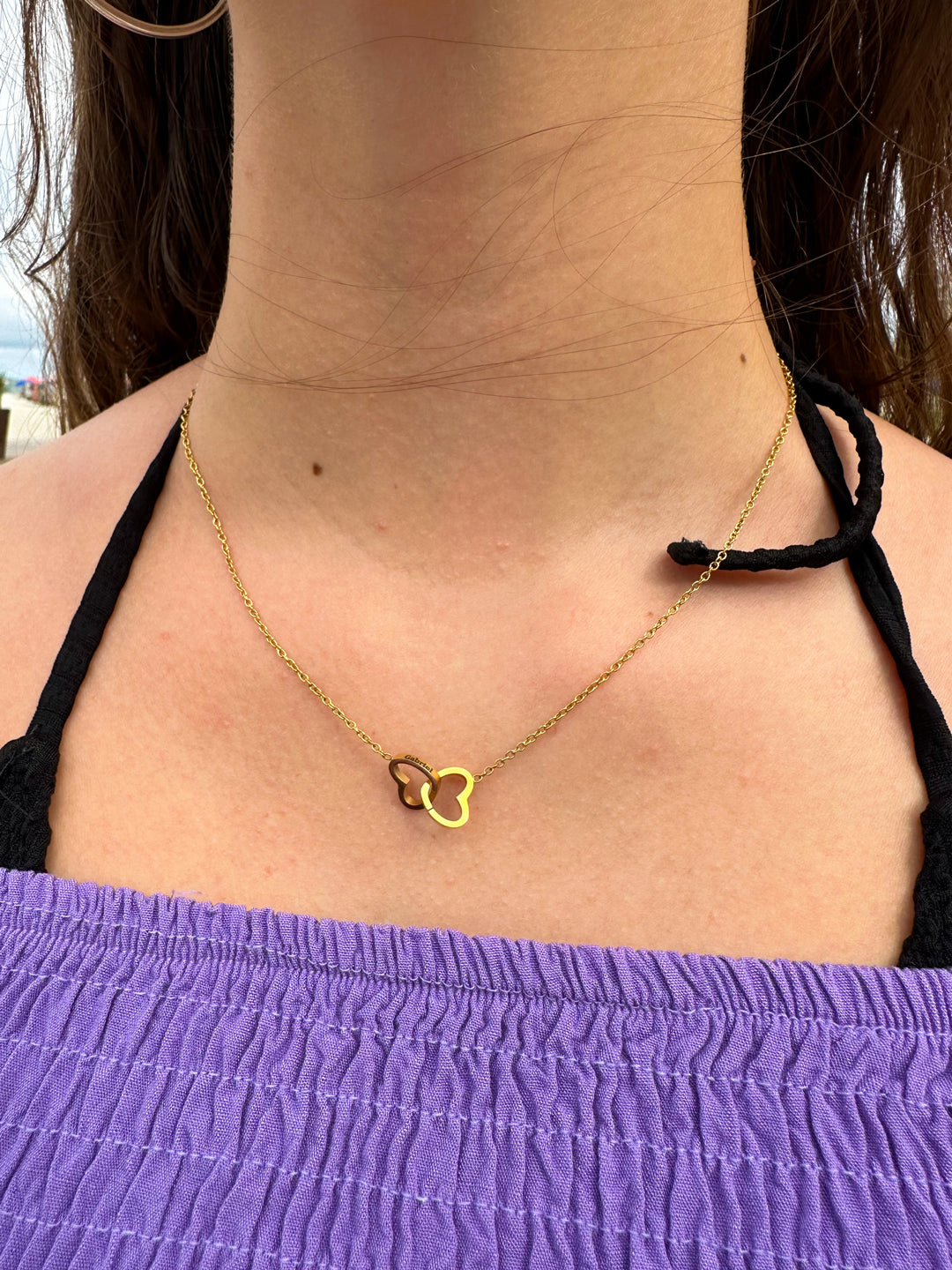 Coffret Rose Éternelle & Collier Cœur Personnalisé – Offre -50%