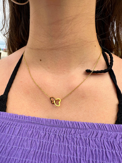 Coffret Rose Éternelle & Collier Cœur Personnalisé – Offre -50%