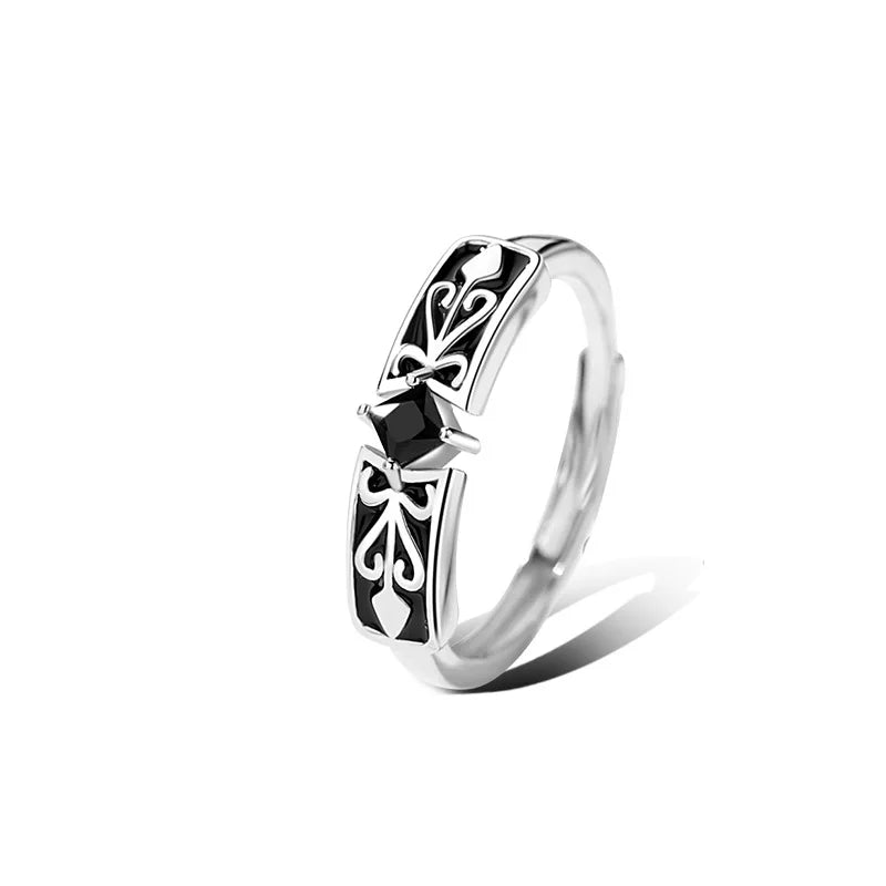 Dúo Real – Anillos de Plata 925 (Ajustables)